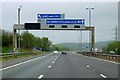 SE3430 : Northbound M1 approaching East Leeds Link Interchange by David Dixon