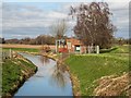 SK9473 : Burton Pumping Station by Oliver Mills