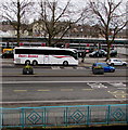 ST3088 : Cresta Coaches 3-axle coach, Queensway, Newport by Jaggery