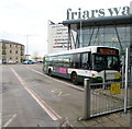 ST3188 : Newport Bus single-decker 57 in Friars Walk bus station, Newport by Jaggery