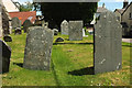 SS6531 : Headstones, West Buckland by Derek Harper