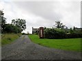 NT6439 : Telephone  box  at  Mellerstain  Cottages by Martin Dawes