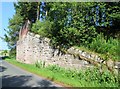 NT6442 : Dismantled  railway  bridge  on  A6105  west  of  Gordon by Martin Dawes