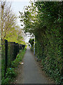 SE3027 : Public footpath in Middleton by Stephen Craven