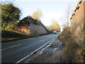 SE6228 : Dismantled  railway  bridge  over  A1041 by Martin Dawes