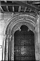 TL5480 : Monks' door into the cloister, Ely Cathedral, 1961 by Alan Murray-Rust