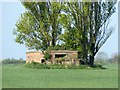 SK6136 : Pillbox at Tollerton airfield (DoB S0000657) by Alan Murray-Rust