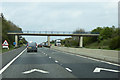 NZ3048 : Footbridge over the A1(M) near to Great Lumley by David Dixon