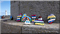 J5980 : Painted stones, Donaghadee by Rossographer