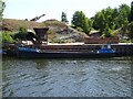 SO8639 : Barge on the River Severn  by Philip Halling