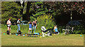 SX9363 : Outdoor gym, Ilsham valley by Derek Harper