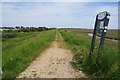 TM2329 : Essex Way and Hamford Water NNR Sign by Glyn Baker