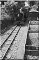 SH5938 : 'Linda' and train approaching Minffordd  1965 by Alan Murray-Rust