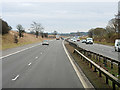 NT0876 : Eastbound M9 near Duntarvie by David Dixon