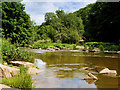 SD7912 : River Irwell at Burrs by David Dixon