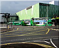 ST3188 : Early morning in Friars Walk bus station, Newport by Jaggery