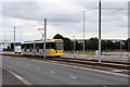 SJ7896 : Tram on Village Way by David Dixon