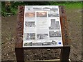 NZ0851 : Notice board at the Old Pump House by Robert Graham