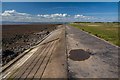 ST3869 : Sea defences near Gullhouse Point, Clevedon by Oliver Mills