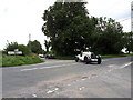 SP1308 : Vintage cars crossing the B4425 near Kilkenny Cottages (1) by Vieve Forward