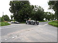 SP1308 : Vintage cars crossing the B4425 near Kilkenny Cottages (2) by Vieve Forward