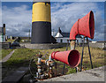 J5233 : Foghorns, St John's Point Lighthouse by Rossographer