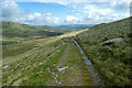 SH7166 : Track to Melynllyn reservoir by Andy Waddington