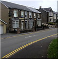 SO2508 : Short row of stone houses, Cwmavon Road, Blaenavon by Jaggery