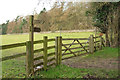 SE3461 : Gate on Knaresborough Round by Derek Harper