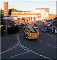 ST3089 : Fire engine returning home, Malpas, Newport by Jaggery