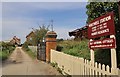 SZ5278 : The approach to former Whitwell Station by Paul Coueslant