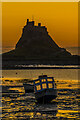 NU1341 : Lindisfarne Castle at dawn by Ian Capper