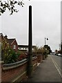 TQ6599 : Stink pipe, High Street Ingatestone by Paul Jones