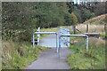 SO1004 : Footbridge, on NCR 469, over Nant Bargod Rhymni by M J Roscoe