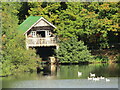 SU9941 : Winkworth Arboretum - Boat House by Colin Smith