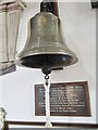 SY3492 : Lyme Regis - Ship's Bell by Colin Smith