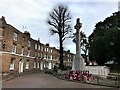 TF4609 : The war memorial and Union Place in Wisbech by Richard Humphrey