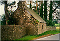 SN7027 : Derelict Cottage on the A4069 by Humphrey Bolton