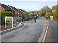 SO8755 : Access road to the Stableford development by Chris Allen