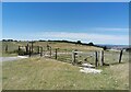 TQ4505 : Footpath Junction at South Downs Way by PAUL FARMER