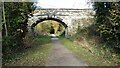 SK3827 : Bridge carrying an access lane from Weston Hill Farm by Christine Johnstone