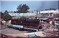 SO8375 : 7325 on the turntable at Kidderminster by Martin Tester