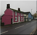 SO2118 : Colourful part of New Road, Crickhowell by Jaggery