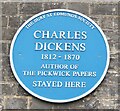 TL8564 : Bury St Edmunds - Charles Dickens by Colin Smith