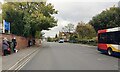 SP3166 : Bus stands relocated in the pandemic, Beauchamp Road, Royal Leamington Spa by Robin Stott