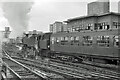 TQ3079 : 80154 on empty stock, Waterloo, 1967 by Robin Webster