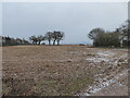 SJ5010 : Field edge path with a distant view to the Wrekin by Jeremy Bolwell