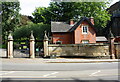 SK5640 : Cafe building at entrance to The Arboretum, Waverley Street by Luke Shaw