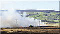 NY9351 : Heather burning on Birkside Fell by Trevor Littlewood