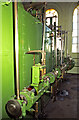 TA0434 : Cottingham Pumping Station - steam engine, cylinder level by Chris Allen